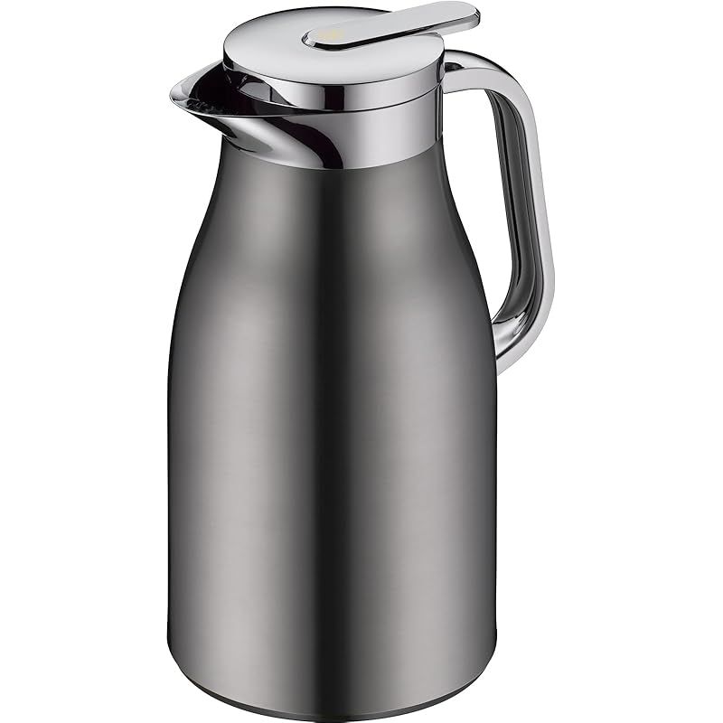 alfi アルフィ ステンレス製卓上用ポット FARBE ファルベ 1.0L クールグレー AFTH-1000S CGY 0