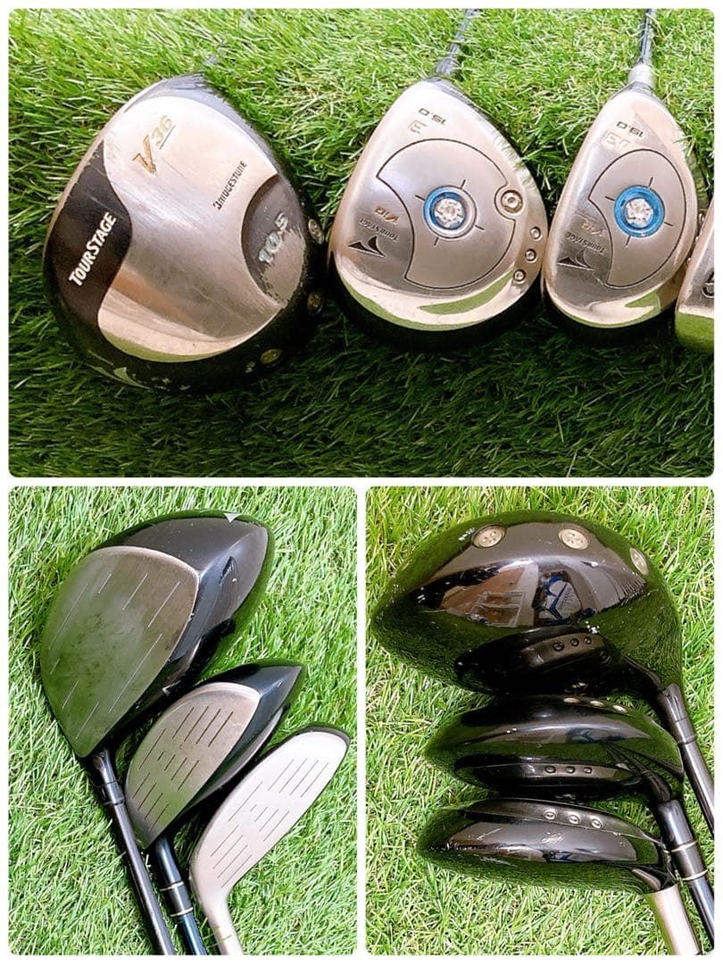 M12【バッグ未使用】ツアーステージ 初心者オススメ ゴルフクラブ