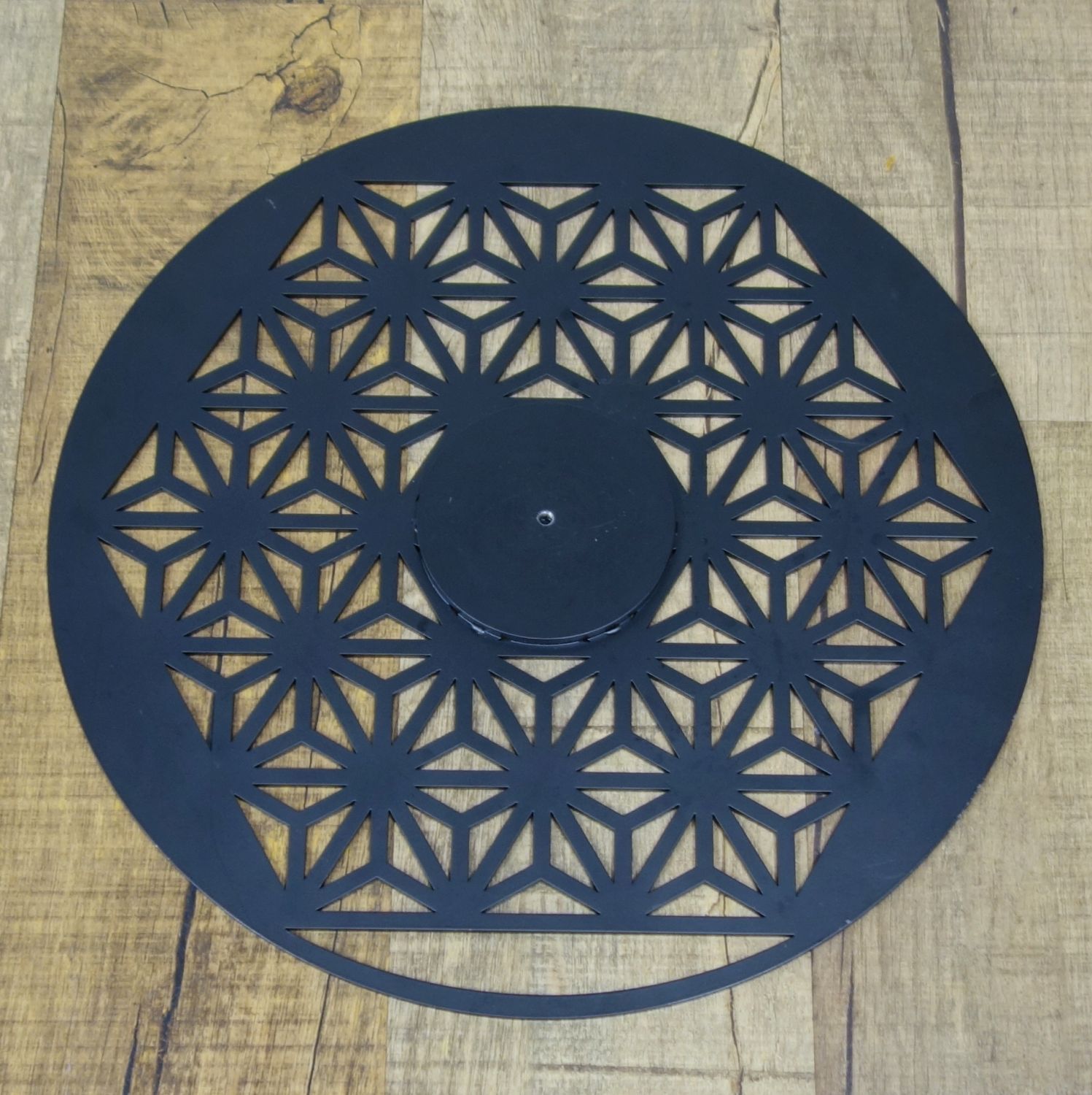 山のU YAMANO-U asa of life マットブラック 麻柄 天板 ア