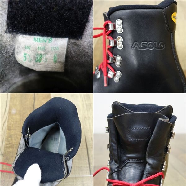 アゾロ ASOLO エクストリーム テレマーク スキー ブーツ レザーブーツ