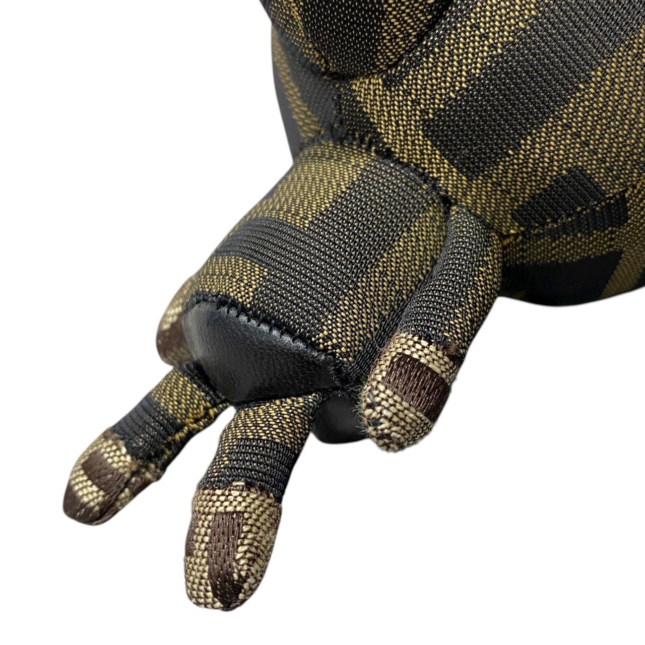  EM 1124 FENDI フェンディ キーホルダー キーチェーン バックチャーム サル 猿 スタッズ ズッカ ゴールド金具 キーホルダー キーリング 小物