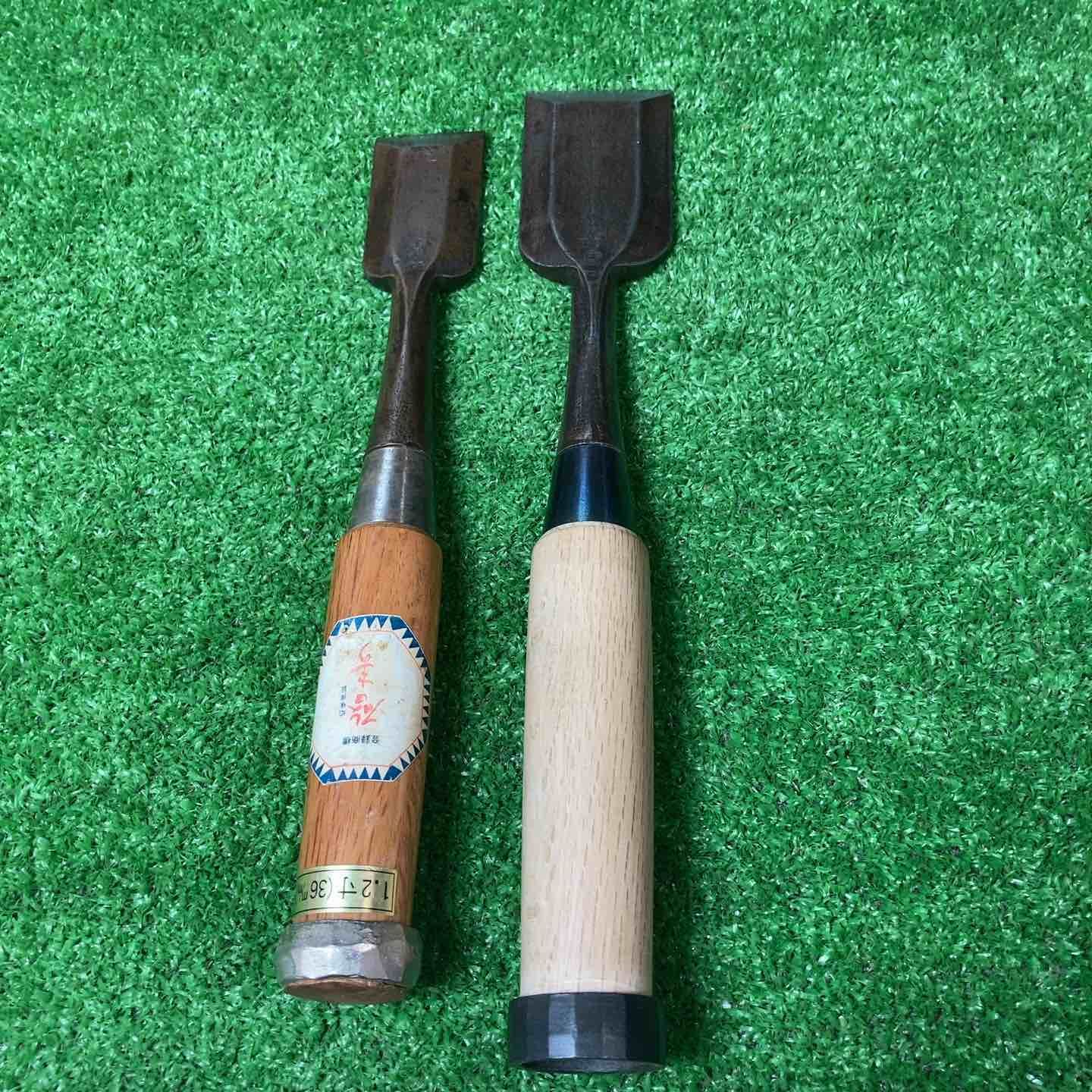 在銘 啓寿 追入れ鑿 2本まとめ のみ 和工具 岩槻店