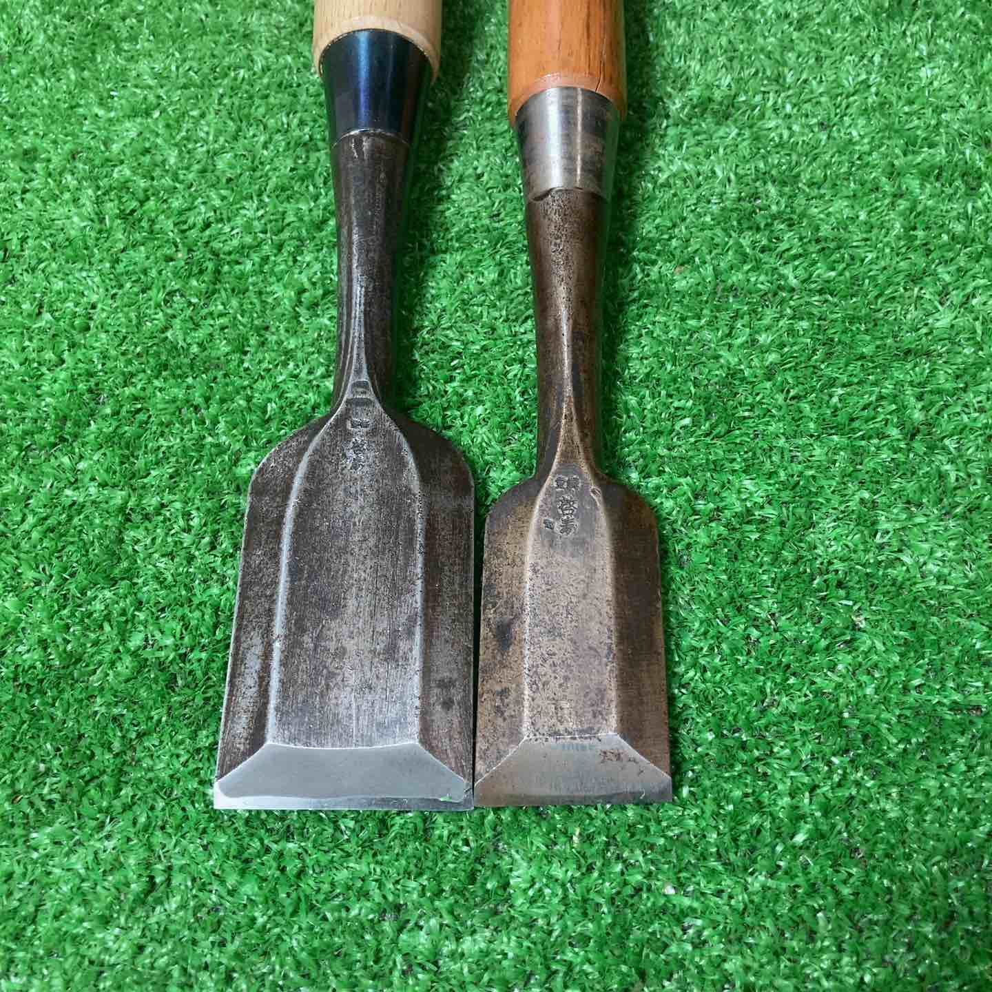 在銘 啓寿 追入れ鑿 2本まとめ のみ 和工具 岩槻店