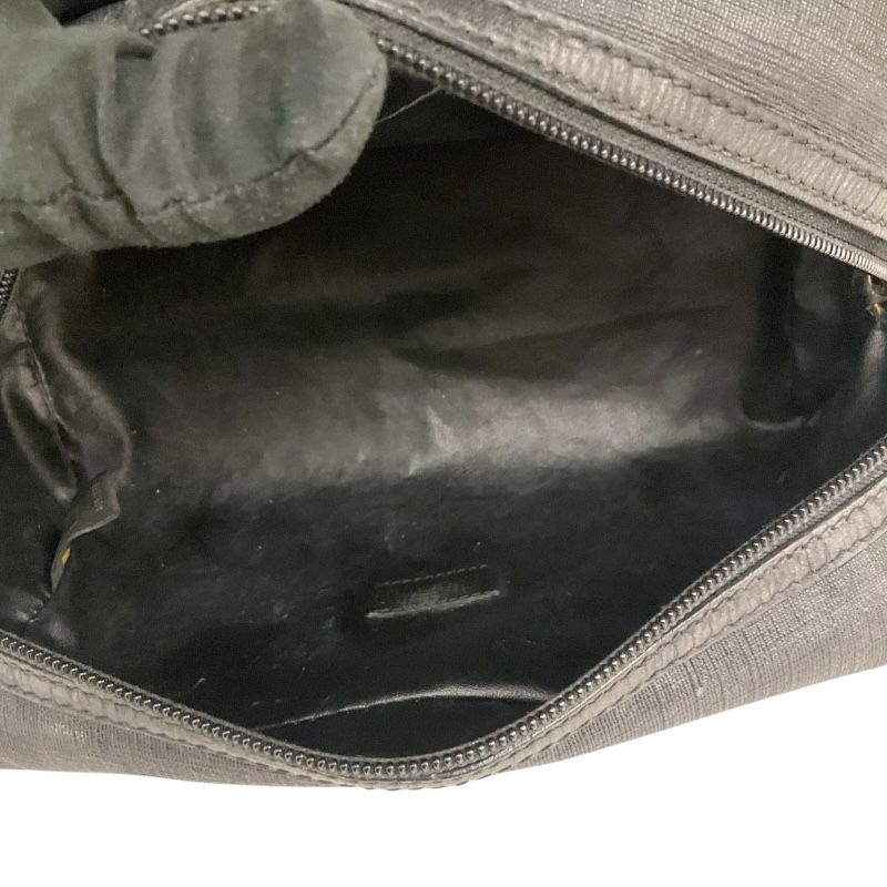  フェンディ FENDI ズッカポーチ 7 N 0057 グレー PVC レディース ハンドバッグ ハンドバッグ バッグ