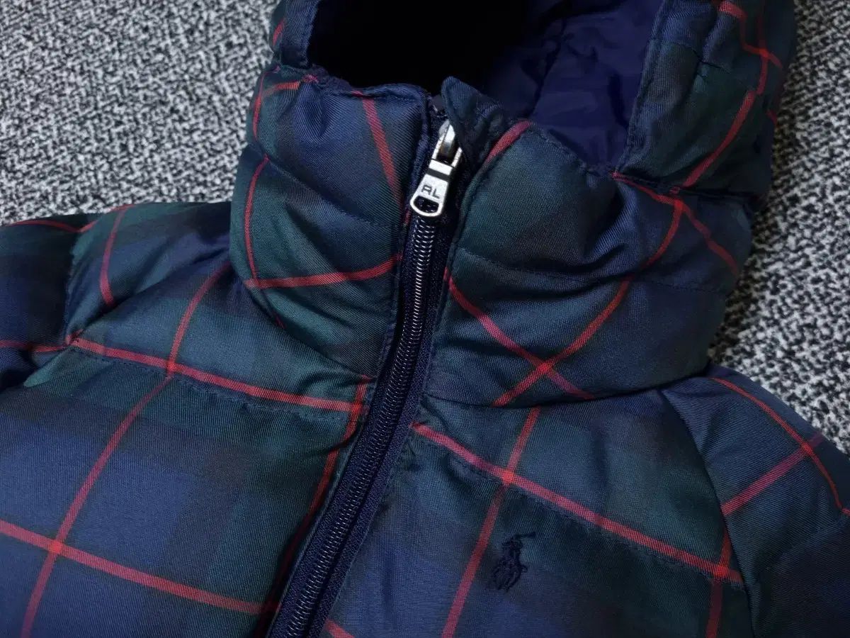  110 ポロ キッズ タン CHECK ダックダウン その他 ジャケット ブルゾン