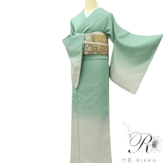 六花-RIKKA- 美品 正絹 トールサイズ 手縫い 訪問着 着物 A3932 - メルカリ