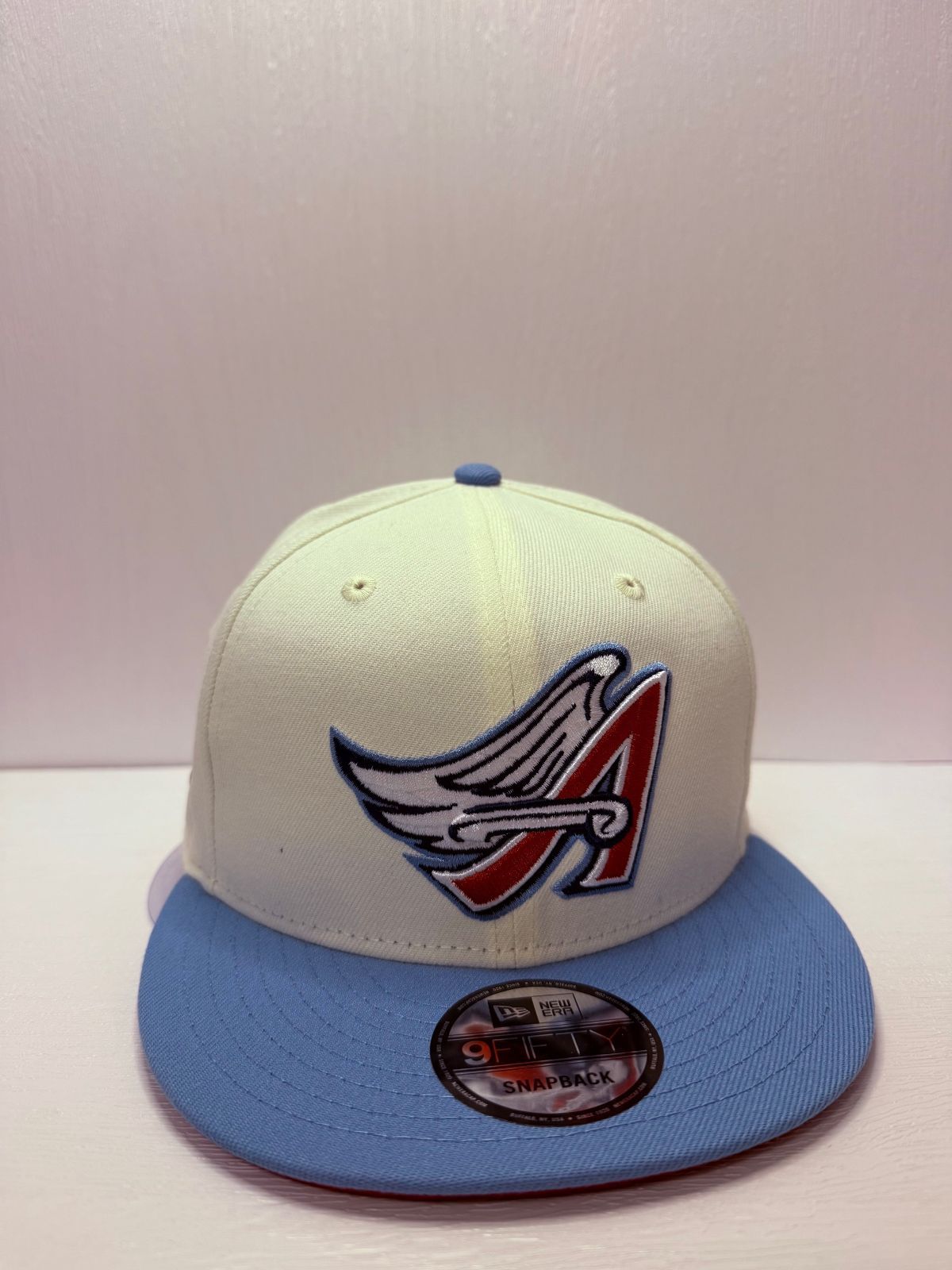 Newera ロサンゼルスエンゼルス 40thアニバーサリー 9fifty スナップバックキャップ ツートン