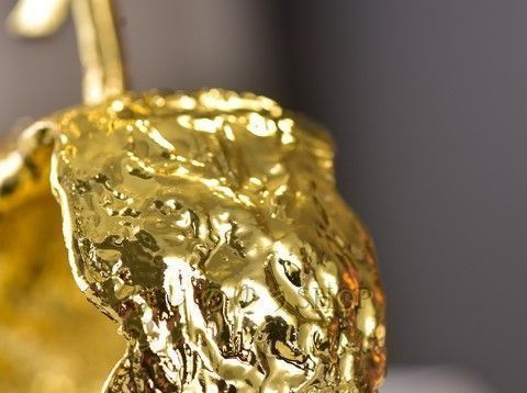 フルーツモチーフのアートオブジェ 置物