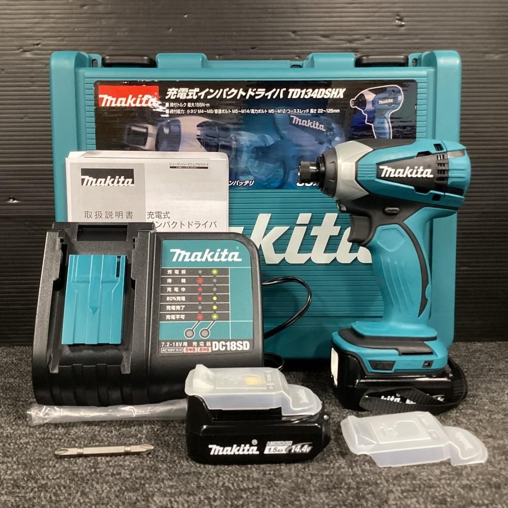 11 16までの マキタ makita TD134DSHX 14.4V充電式インパクトドライバ 202