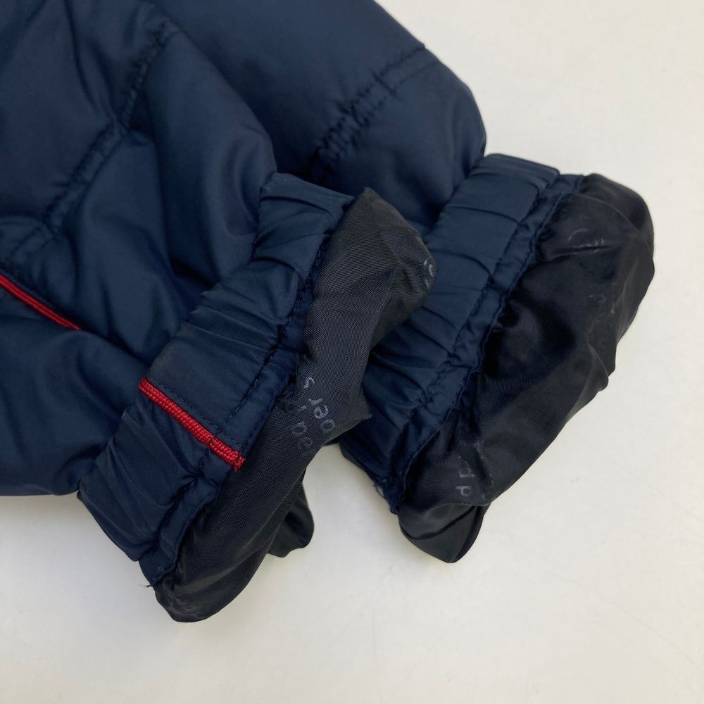 サイズ：LL AND PER SE アンパスィ 2WAY 中綿ジャケット ネイビー系