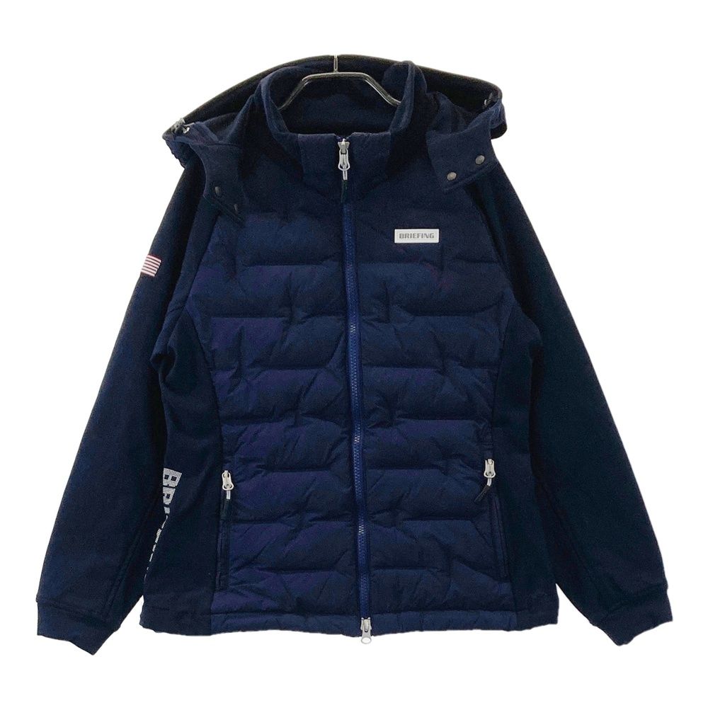 サイズ S BRIEFING GOLF ブリーフィング 2WAY ダウン切替 ジップジャケット ネイビー系 240101399476 ゴルフウェア レディース ストスト