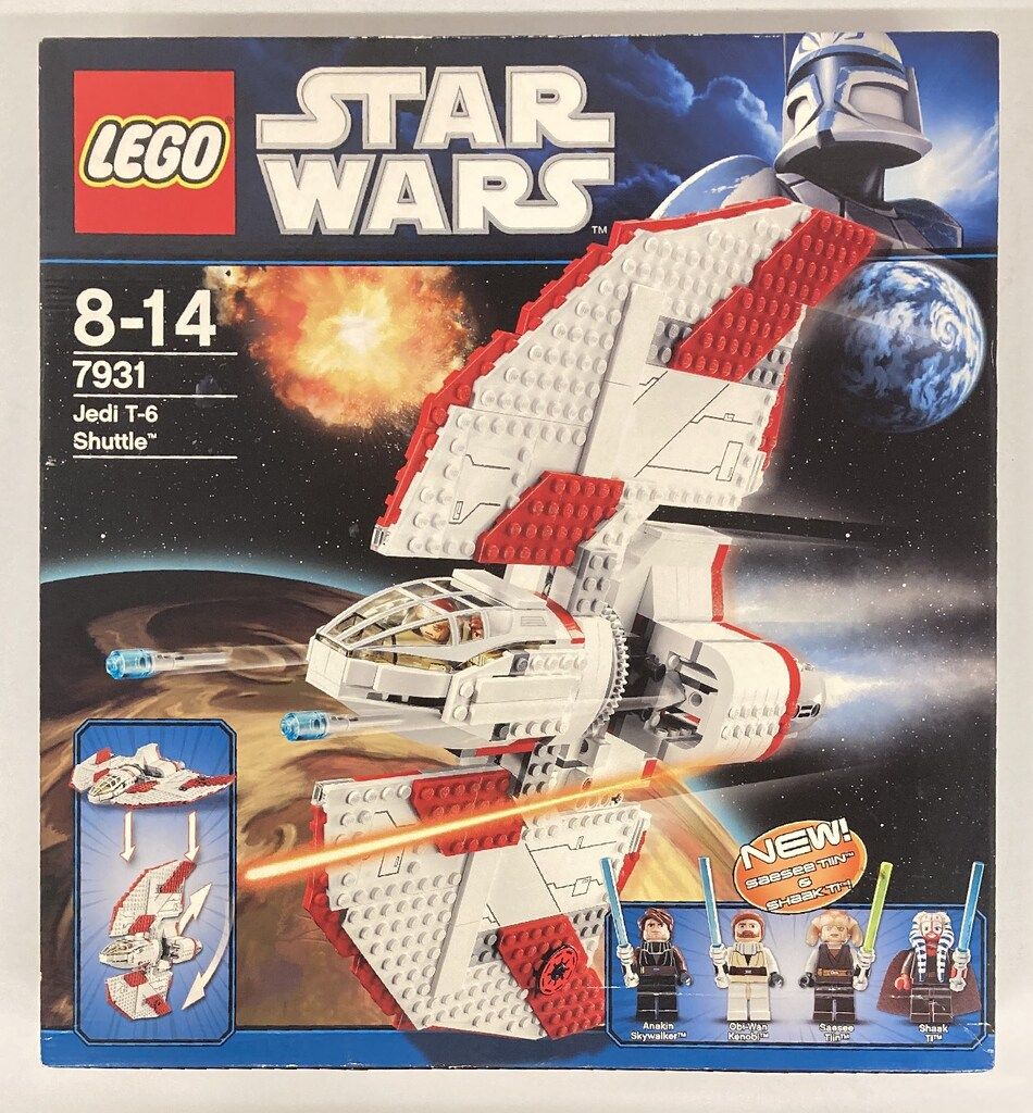 LEGO TOY JEDI T-6 SHUTTLE 7931
