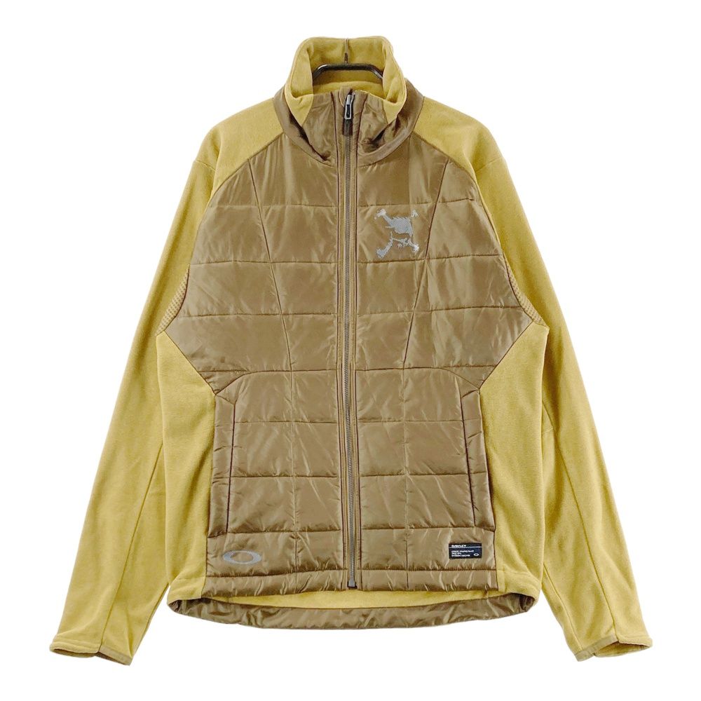 OAKLEY オークリー 切替 中綿ジャケット フード キルティング M サイズ：M OAKLEY オークリー 切替 中綿ジャケット ブラウン系