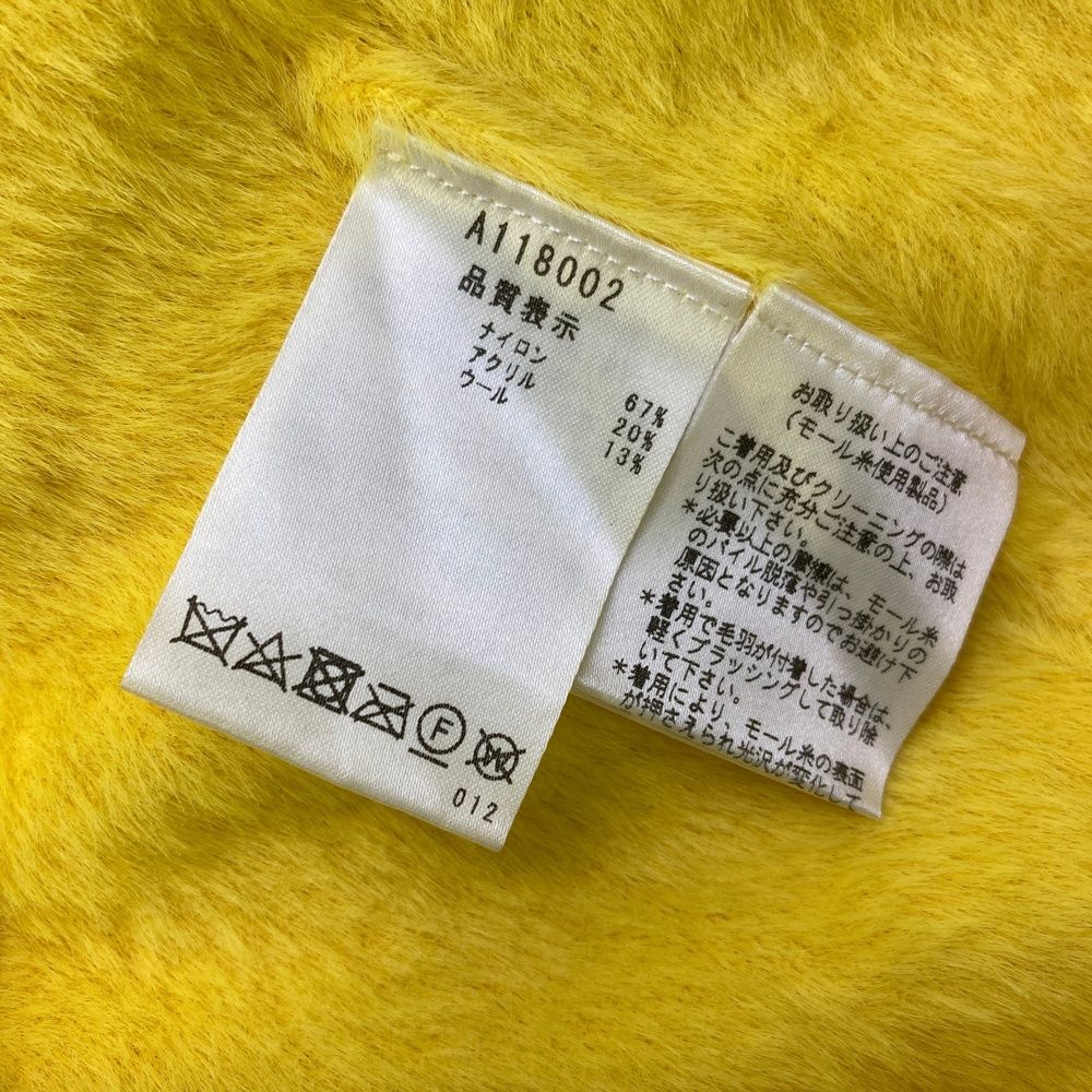 サイズ：38 ARCHIVIO アルチビオ 2WAYフード付 ボア ニットセーター