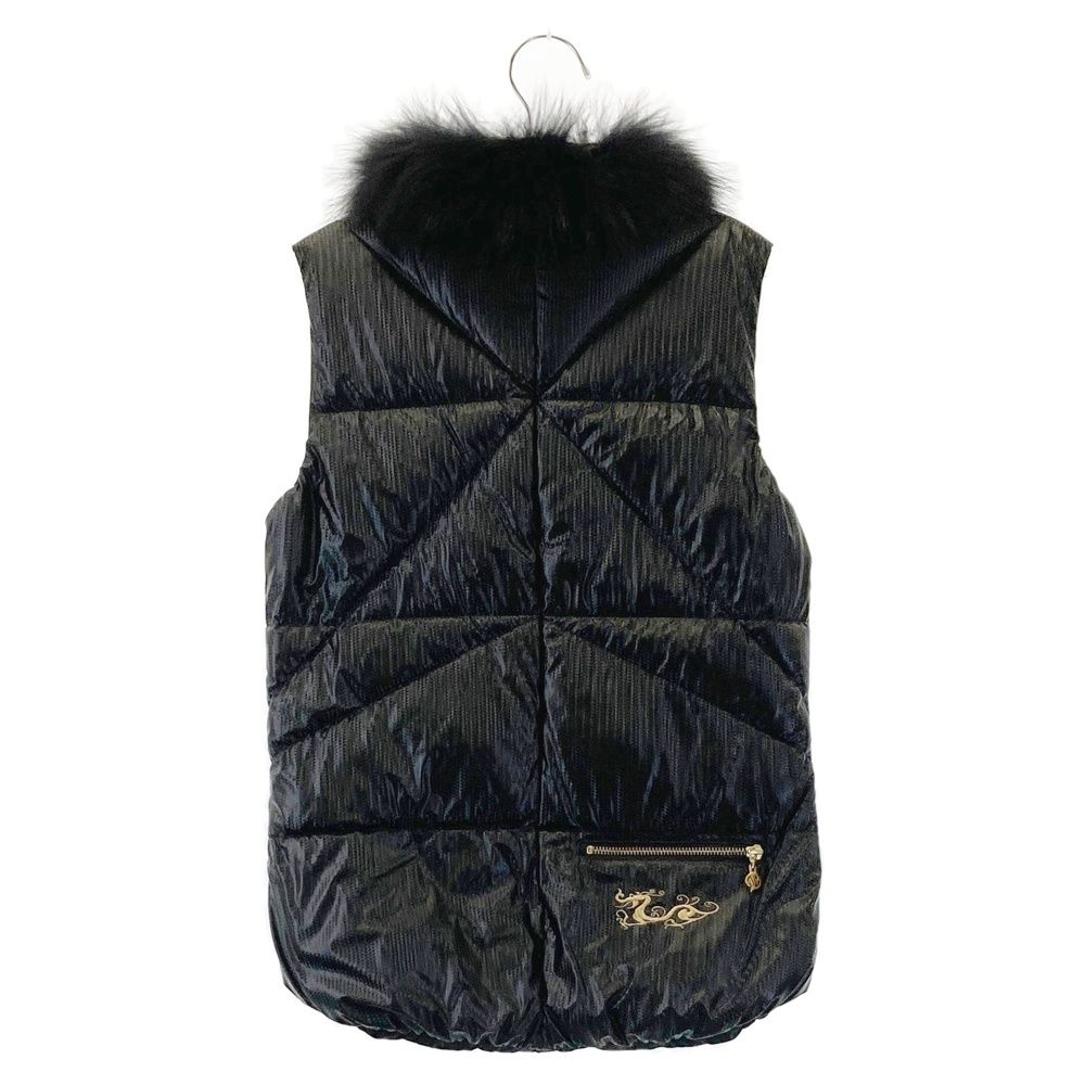 サイズ：2 DANCE WITH DRAGON ダンスウィズドラゴン ファー付 ダウン