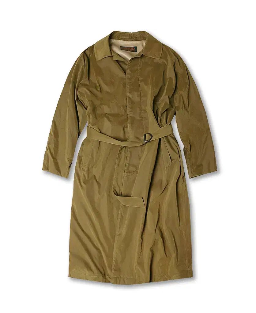 モンテドーロ Montedoro カーキ ラグラン ベルト付き レイン コート