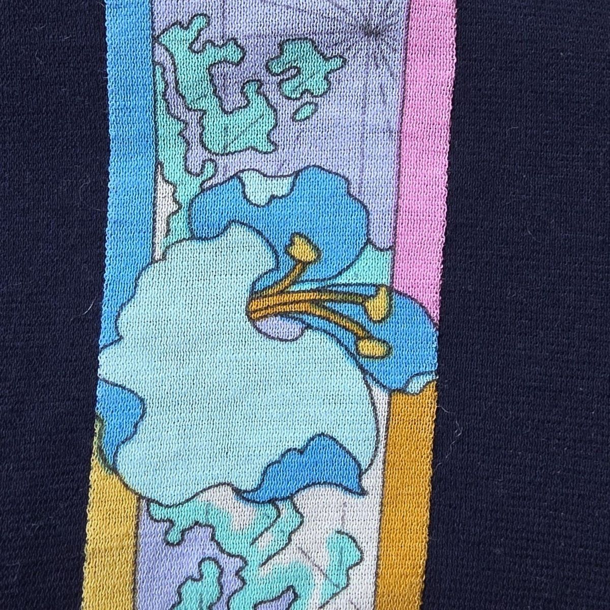 大きいサイズ42】レオナール カットソー シャツ 半袖 総柄 花柄