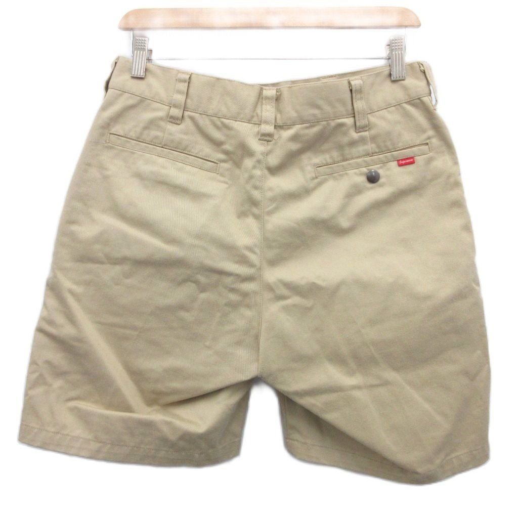 シュプリーム SUPREME チノパン ハーフパンツ ショートパンツ ベージュ 30 約M