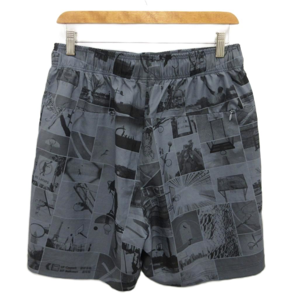 ボーラホリック ballaholic ショートパンツ ハーフパンツ イージー 総柄 プリント XL グレー