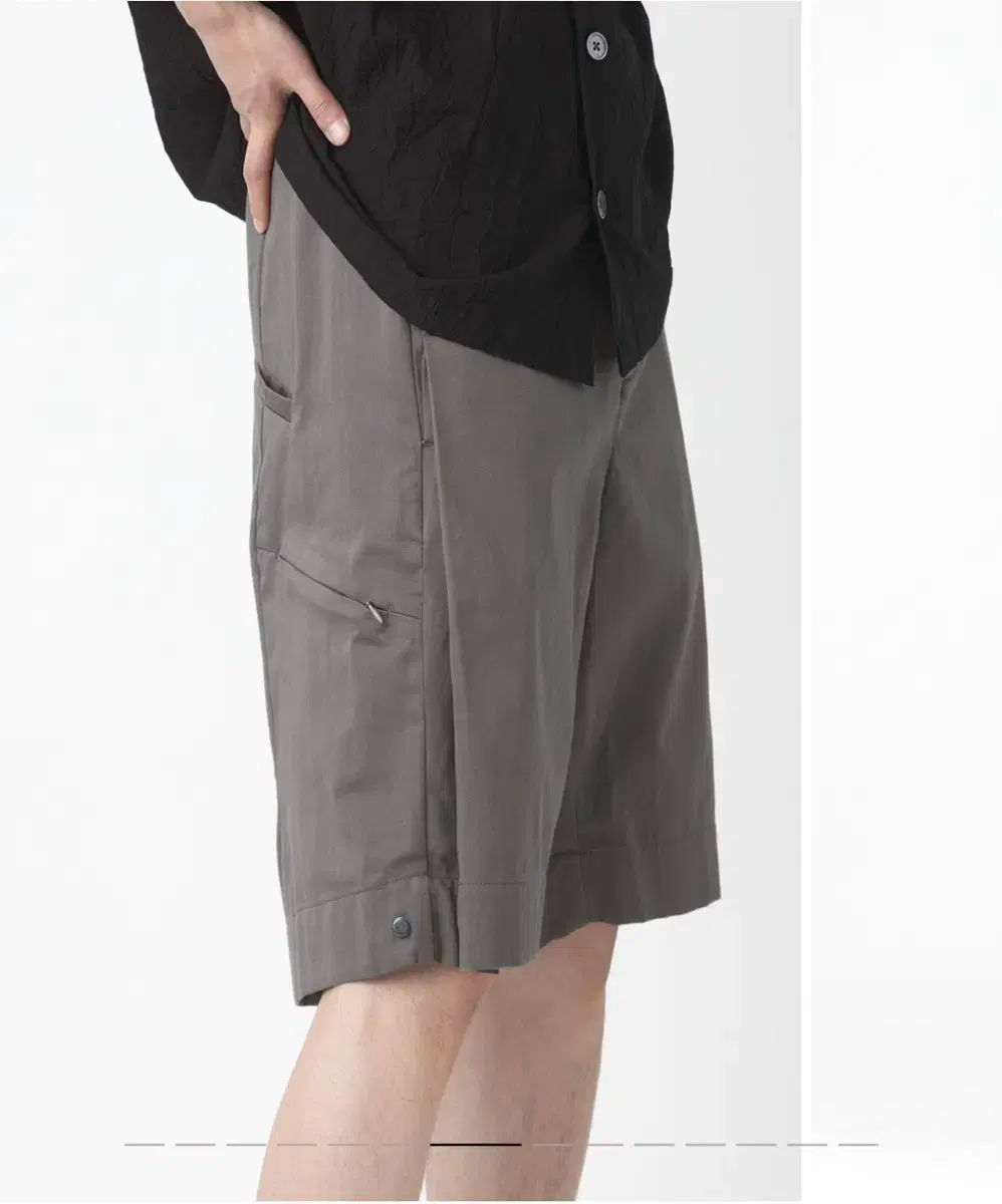 Hatchingroom プリーツ ショーツ バミューダ 4サイズ