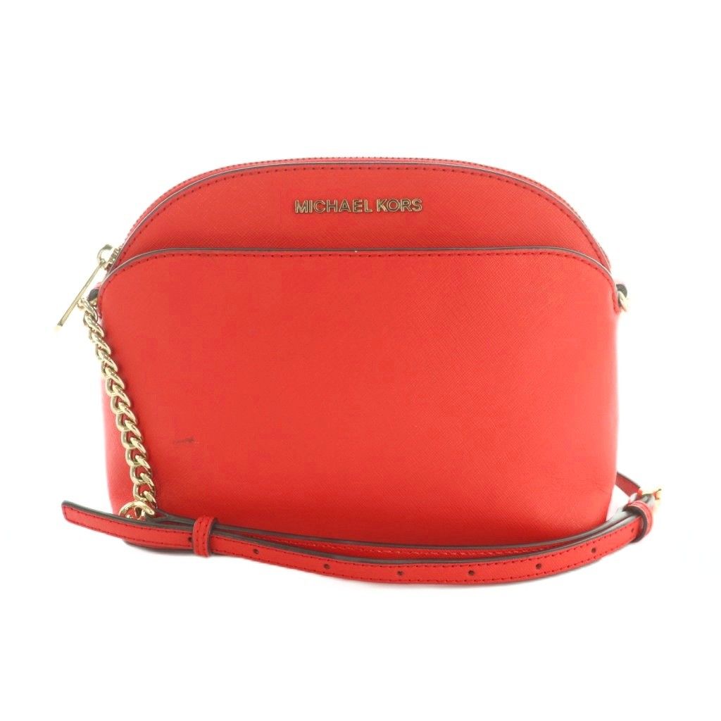 マイケルコース MICHAEL KORS ショルダーバッグ チェーン 赤 レッド MI GY49