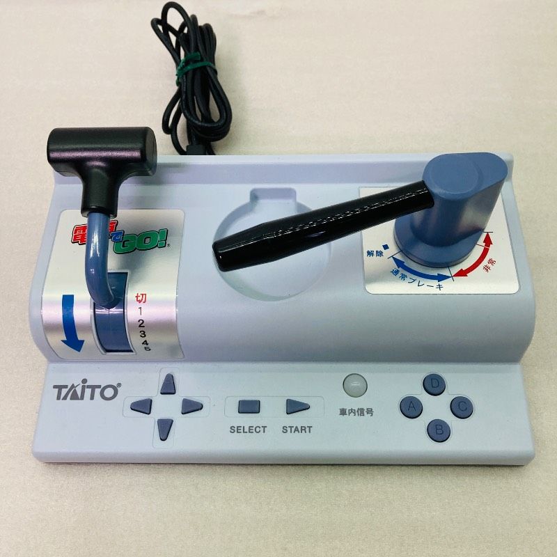 【動作確認済】 TAITO 電車でGO コントローラー 動作確認済み】TAITO PS2 電車でGO！コントローラ TYPE2 タイプ2 TCPP