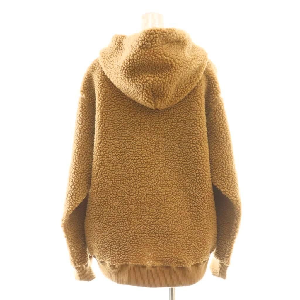 ワイルドシングス WILDTHINGS ボアパーカー アウター フルジップ S ブラウン CX GY53