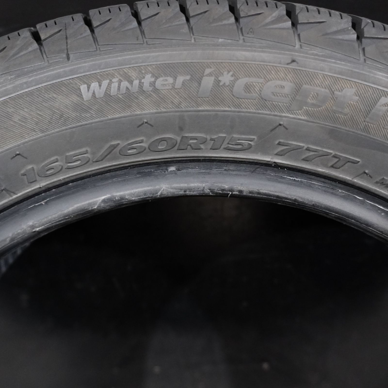  22年製 溝あり ハンコック Winter i cept IZ 2 A 165 60 R 15 4本 スタッドレス ハスラー フ クロスオーバー デリカミニ 15インチ スタッドレス