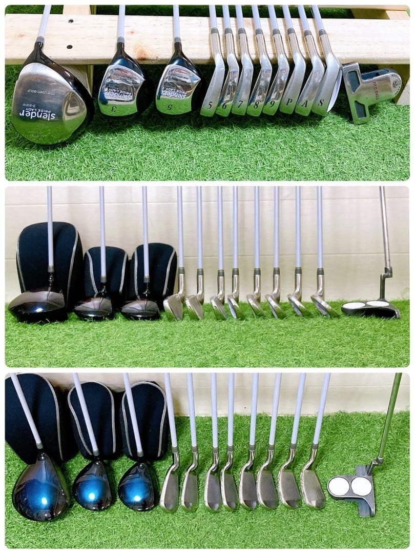 7.初心者オススメ ゴルフクラブ レディースセット 右利き FLEX L 7