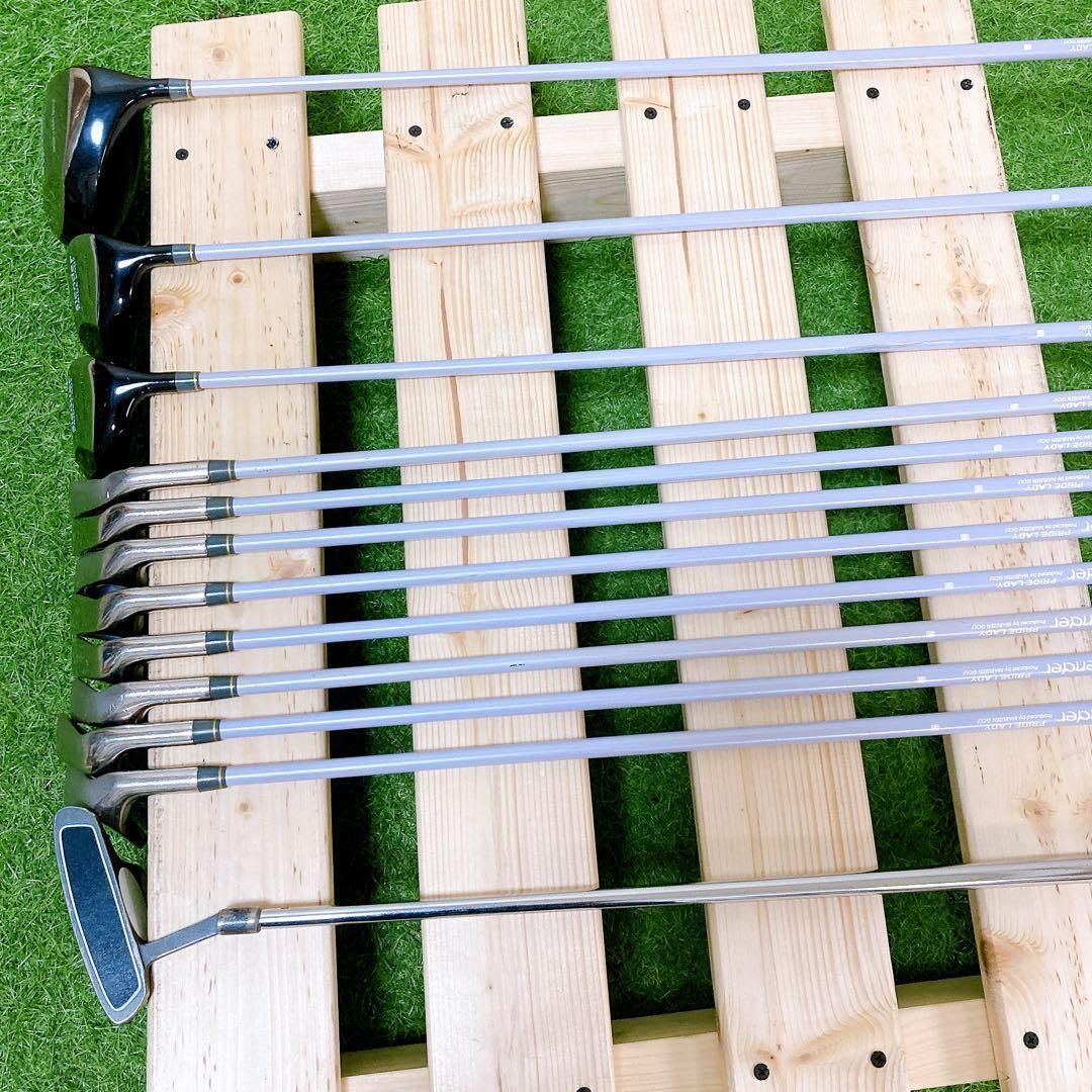 1.初心者オススメ ゴルフクラブ レディースセット 右利き 12本