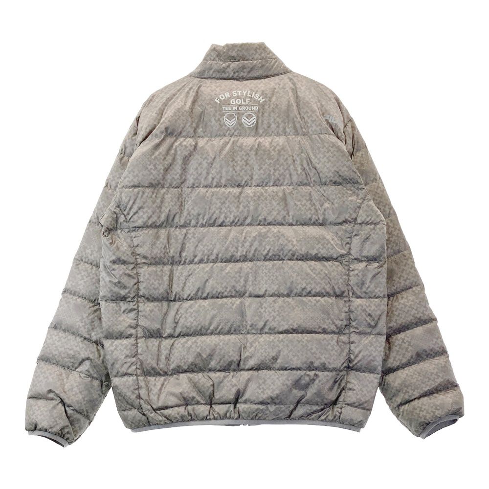 サイズ：LL FILA GOLF フィラゴルフ 長袖ダウンジャケット 総柄