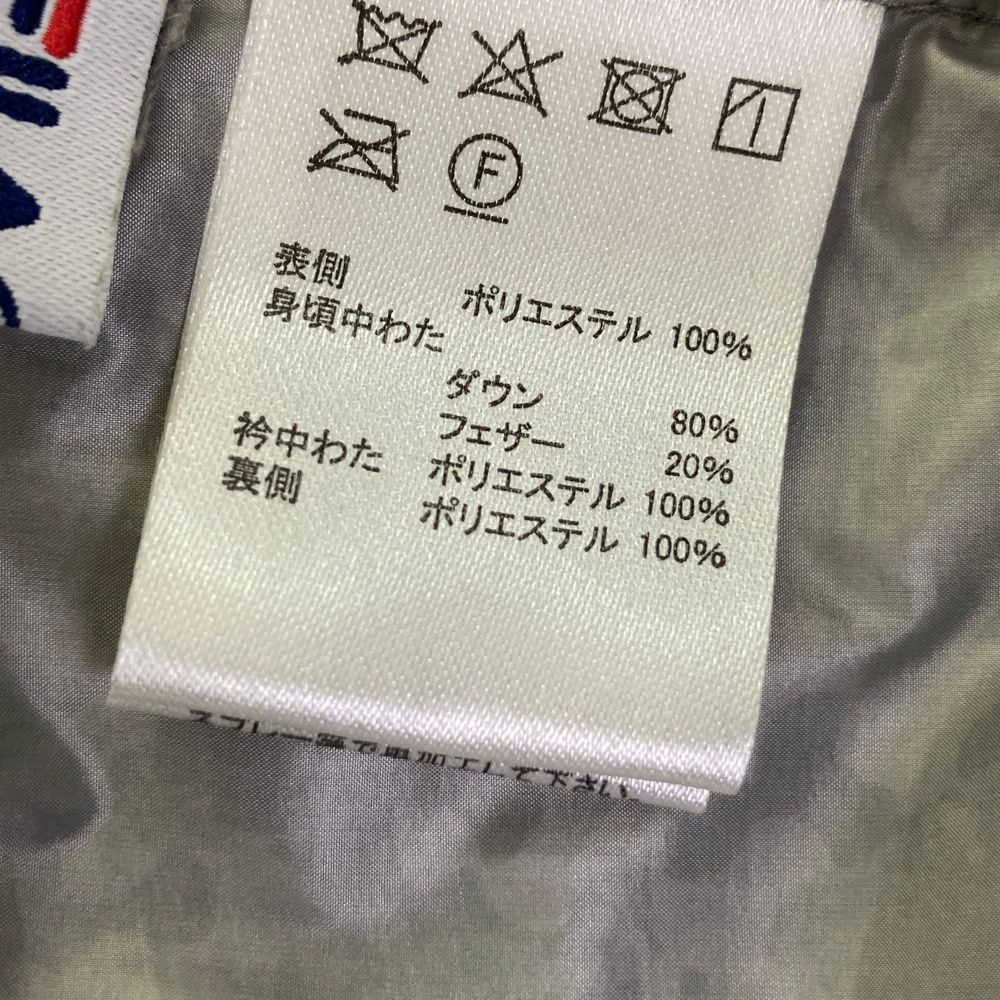 サイズ：LL FILA GOLF フィラゴルフ 長袖ダウンジャケット 総柄