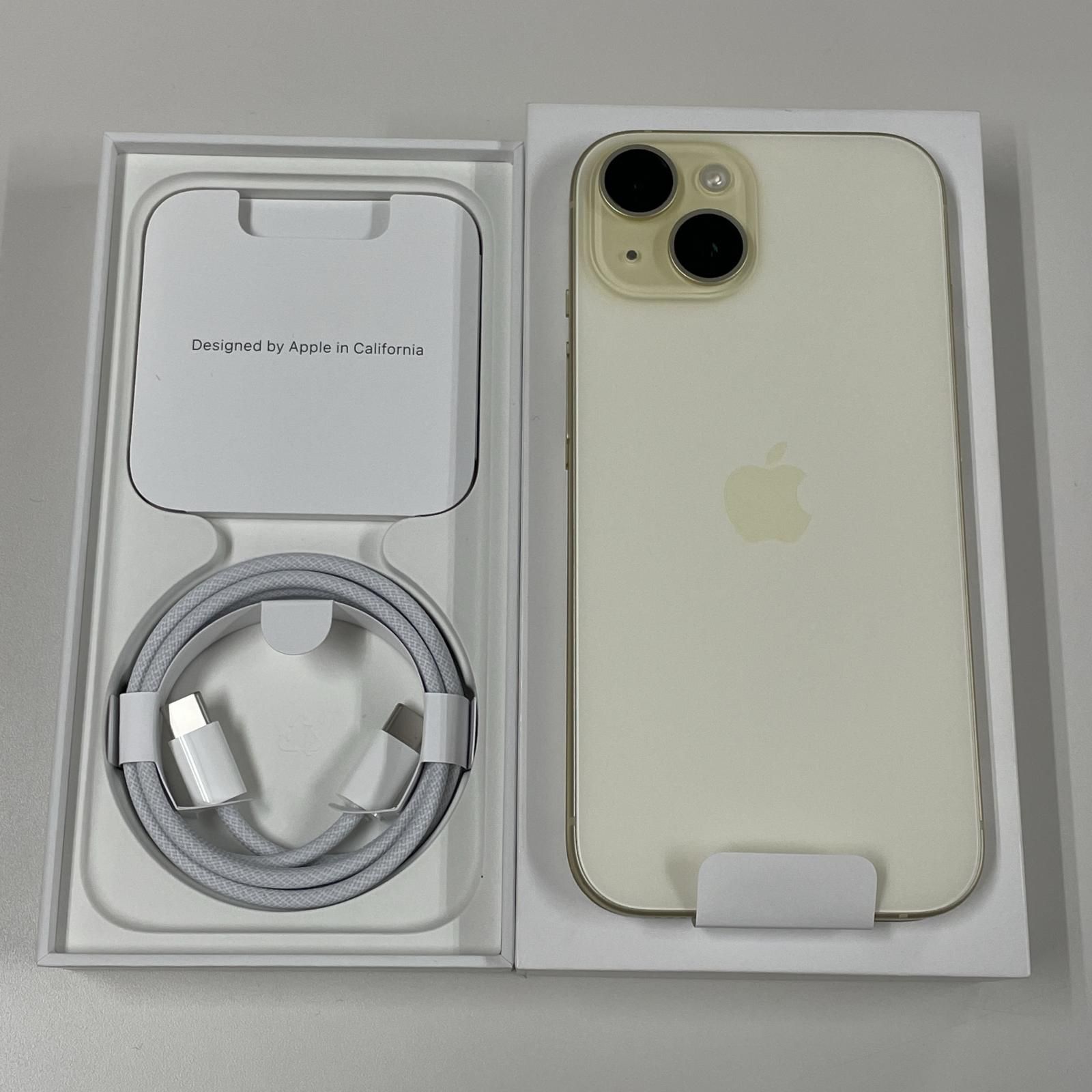SIMフリー iPhone 15 256GB イエロー