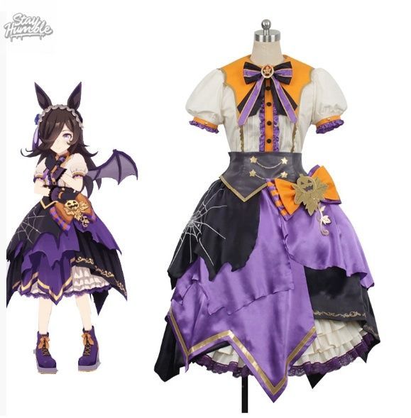 ウマ娘 プリティーダービー ライスシャワー レディース コスチューム