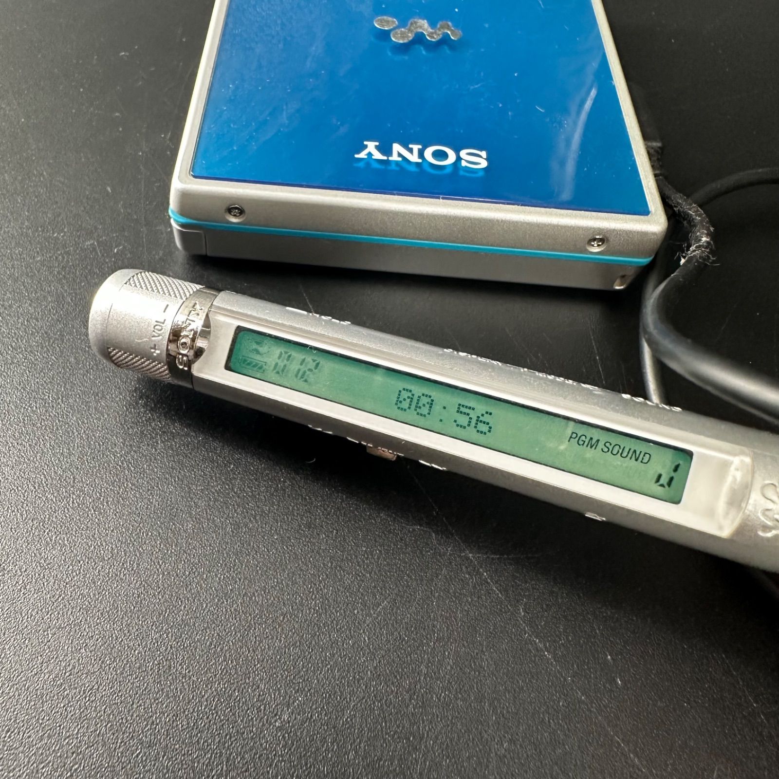 SONY MD WALKMAN MZ-E620 ポータブルMDプレーヤー ブルー 青 - メルカリ