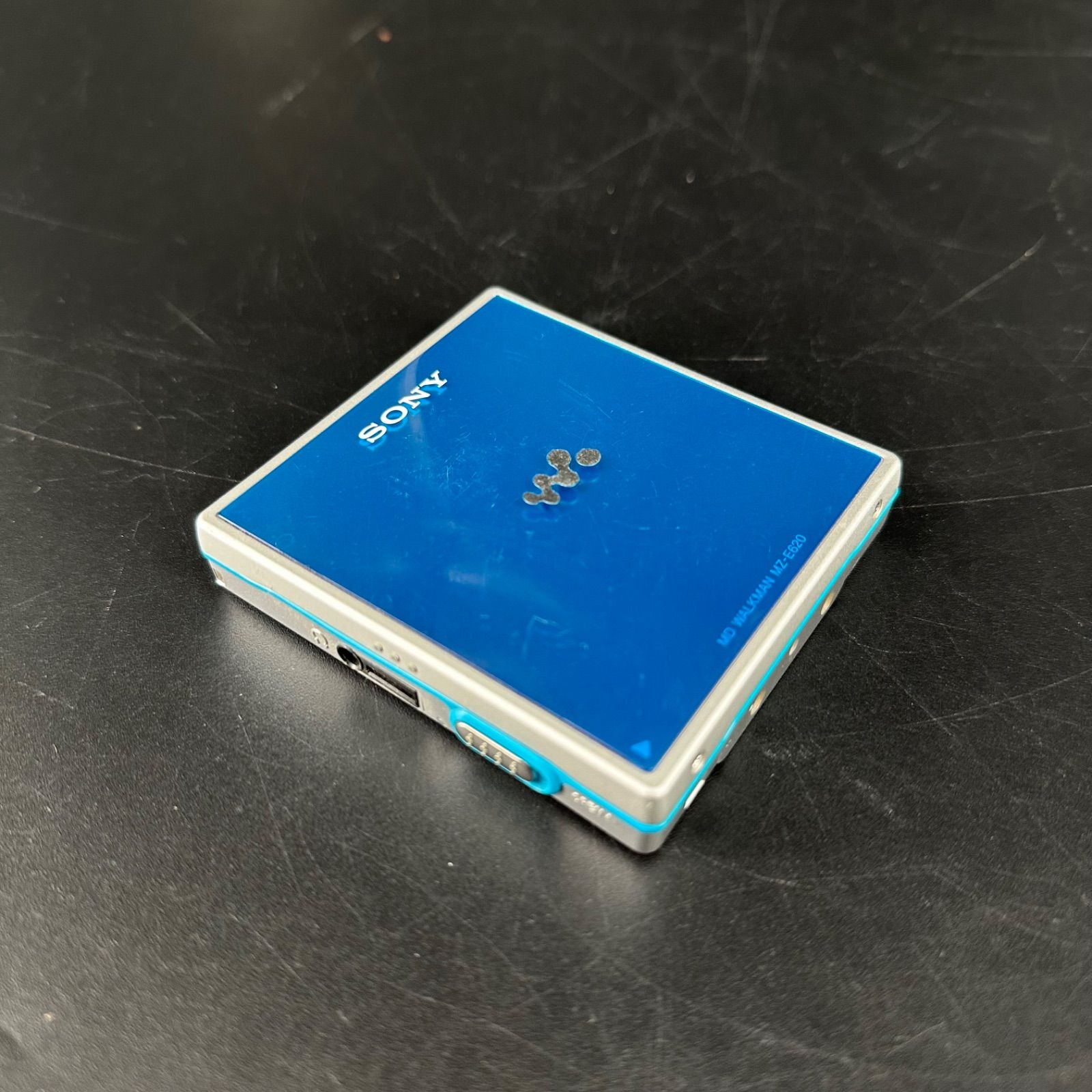 SONY MD WALKMAN MZ-E620 ポータブルMDプレーヤー ブルー 青 - メルカリ