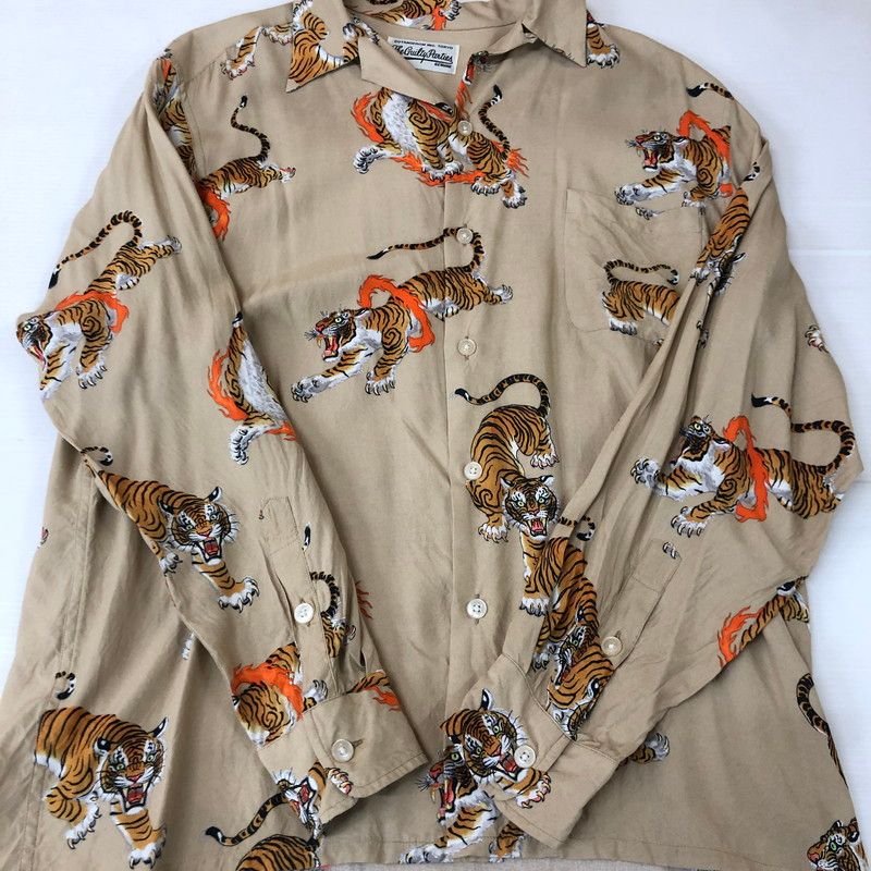 ティムリーハイハワイアンシャツ長袖 WACKO MARIA ワコマリア ×TIM LEHI HAWAIIAN SHIRT TIMLEHI-WM-HI25