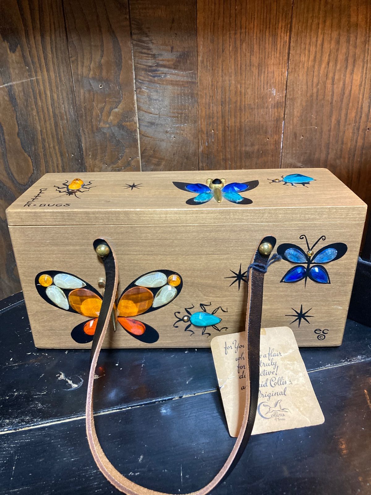 ヴィンテージ 1960年代 イーニッド コリンズ glitter bags ビーズ完品