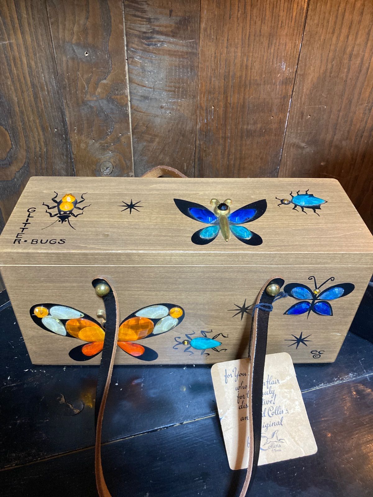 ヴィンテージ 1960年代 イーニッド コリンズ glitter bags ビーズ完品