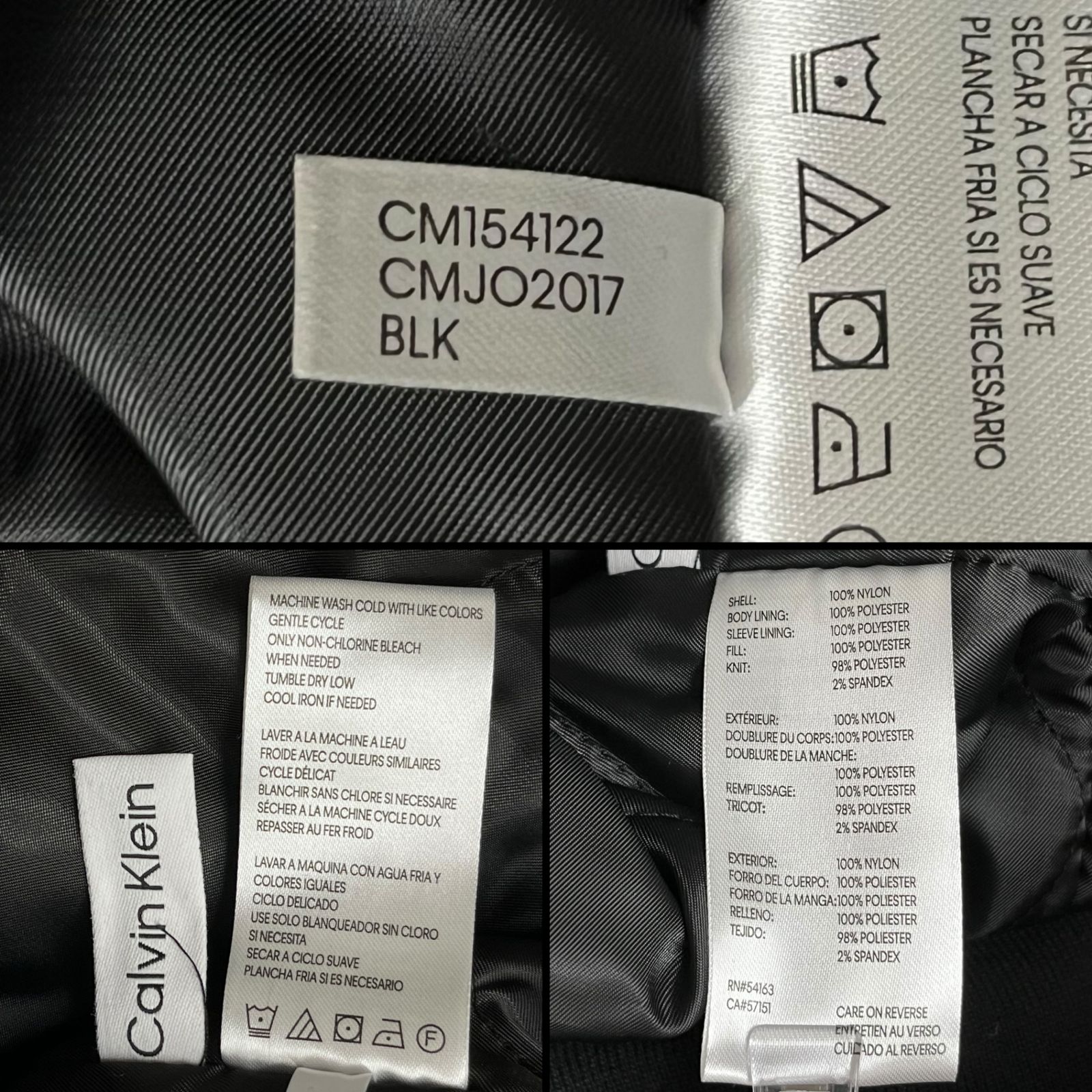 JACKET 中綿ジャケット