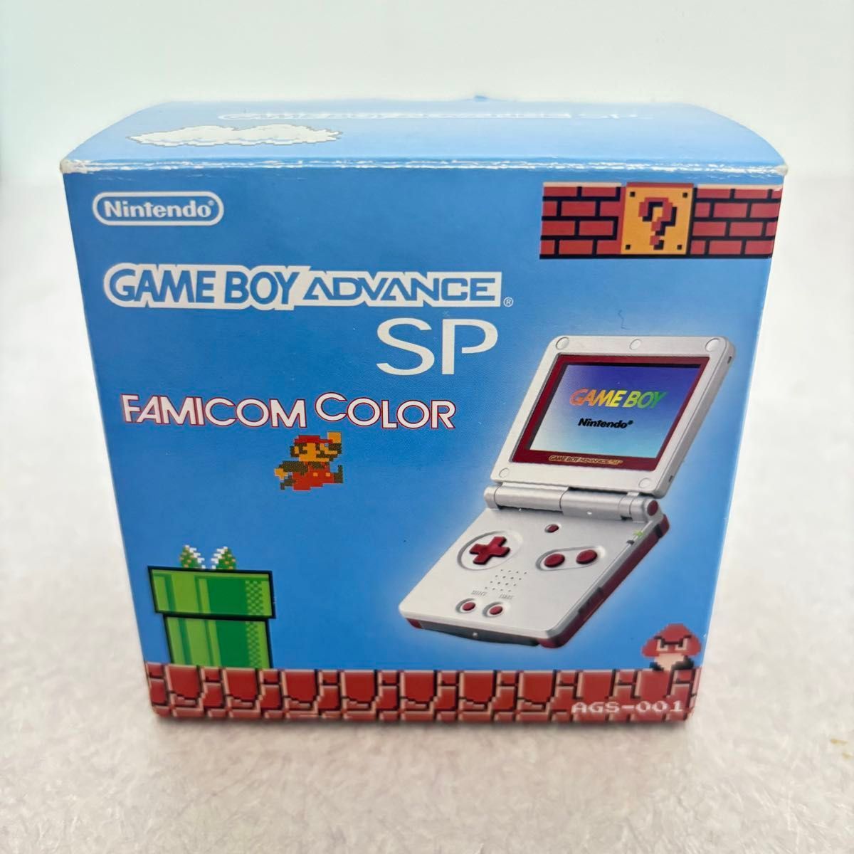 ゲームボーイアドバンスSP　ファミコンカラー 中古】【開封品】ゲームボーイアドバンスSP本体 ファミコンカラー
