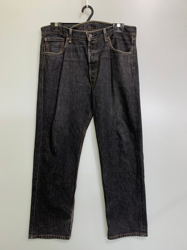 品 Levi s リーバイス 501 BLACK DENIM PANTS 501 ブラックデニムパンツ ボトムス ジーンズ メキシコ製 後染め 157-251110-kk-33-min