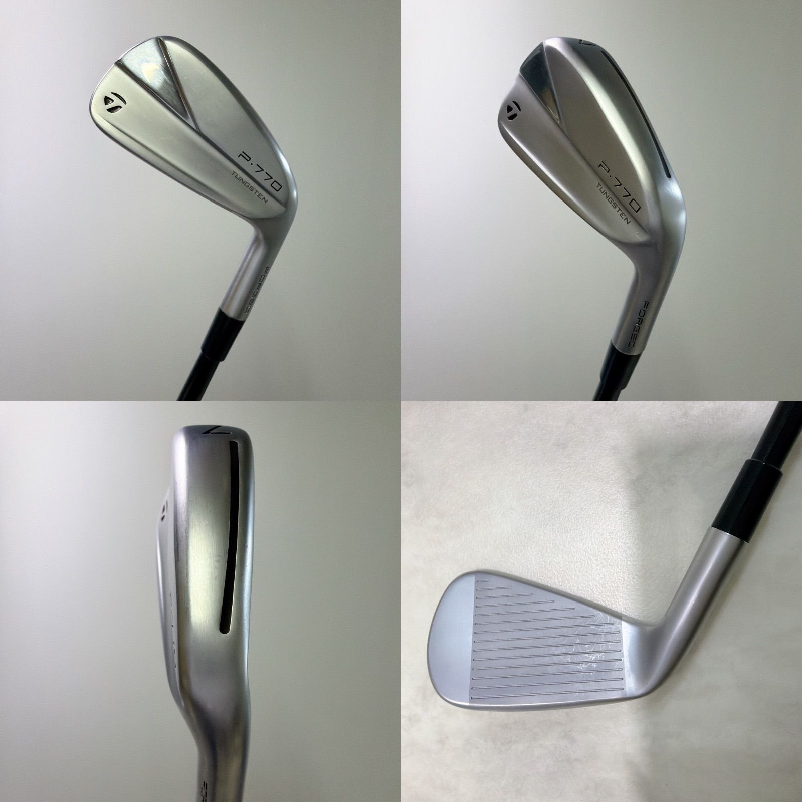 美品 テーラーメイド P770 2023年モデル 7番単品アイアン [Diamana