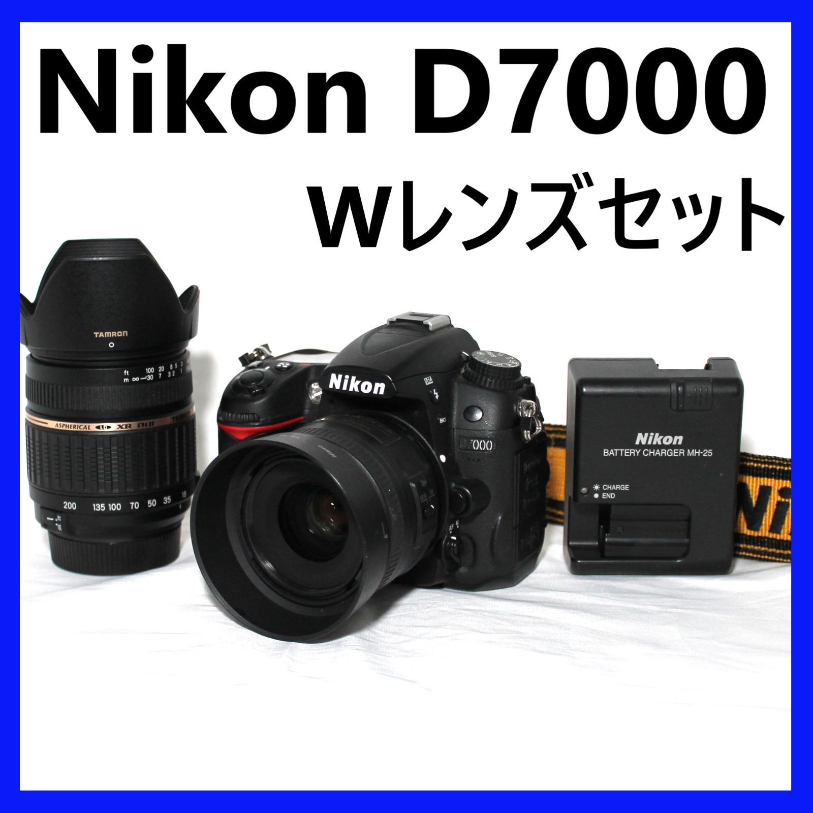 多数 Nikon D7000 Wレンズ セット カメラ 一眼レフ