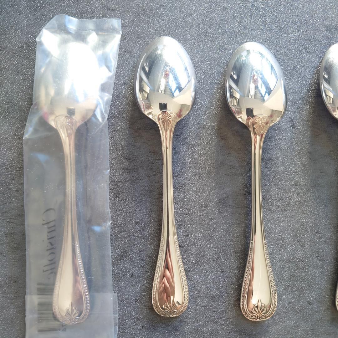 美品 クリストフル マルメゾン ケーキフォークコーヒースプーン 未開封