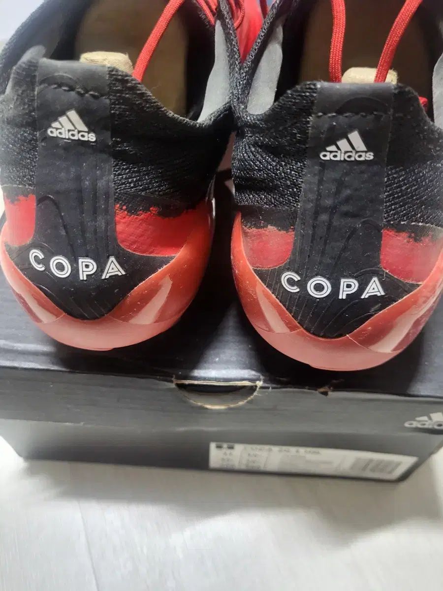 アディダス コパ 20 1 HG サッカーシューズ レッド 290 mm