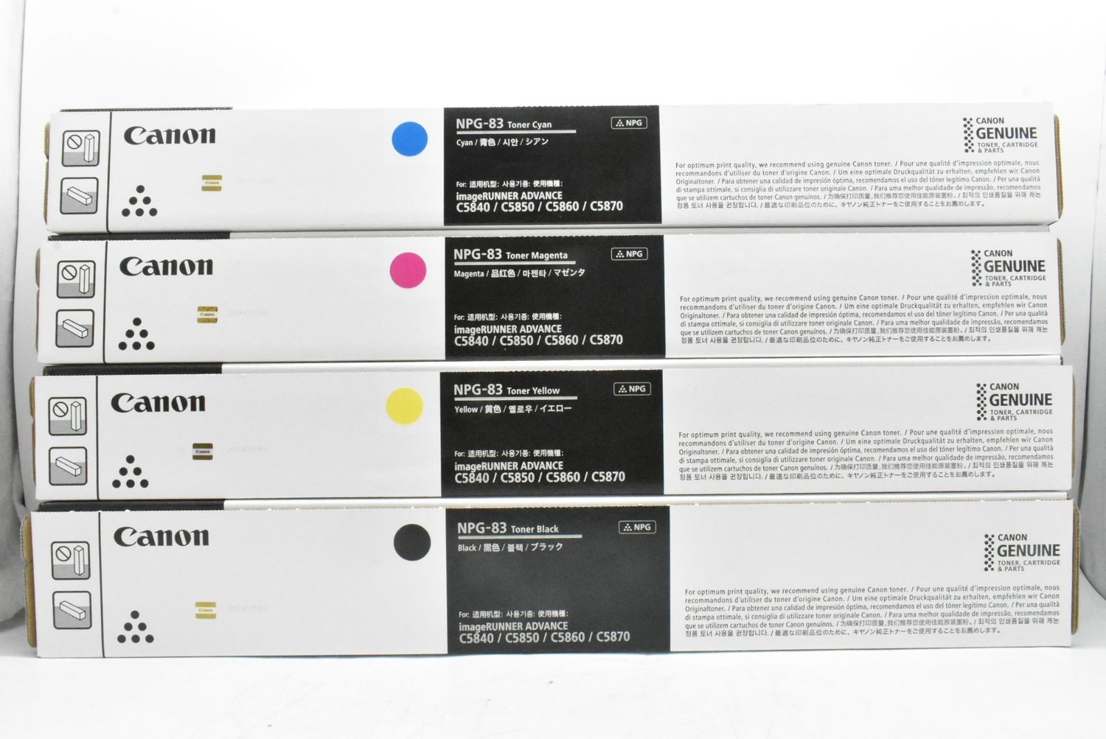 CANON トナー NPG-83 シアン マゼンタ イエロー ブラック キャノン -D-N 46-byebye