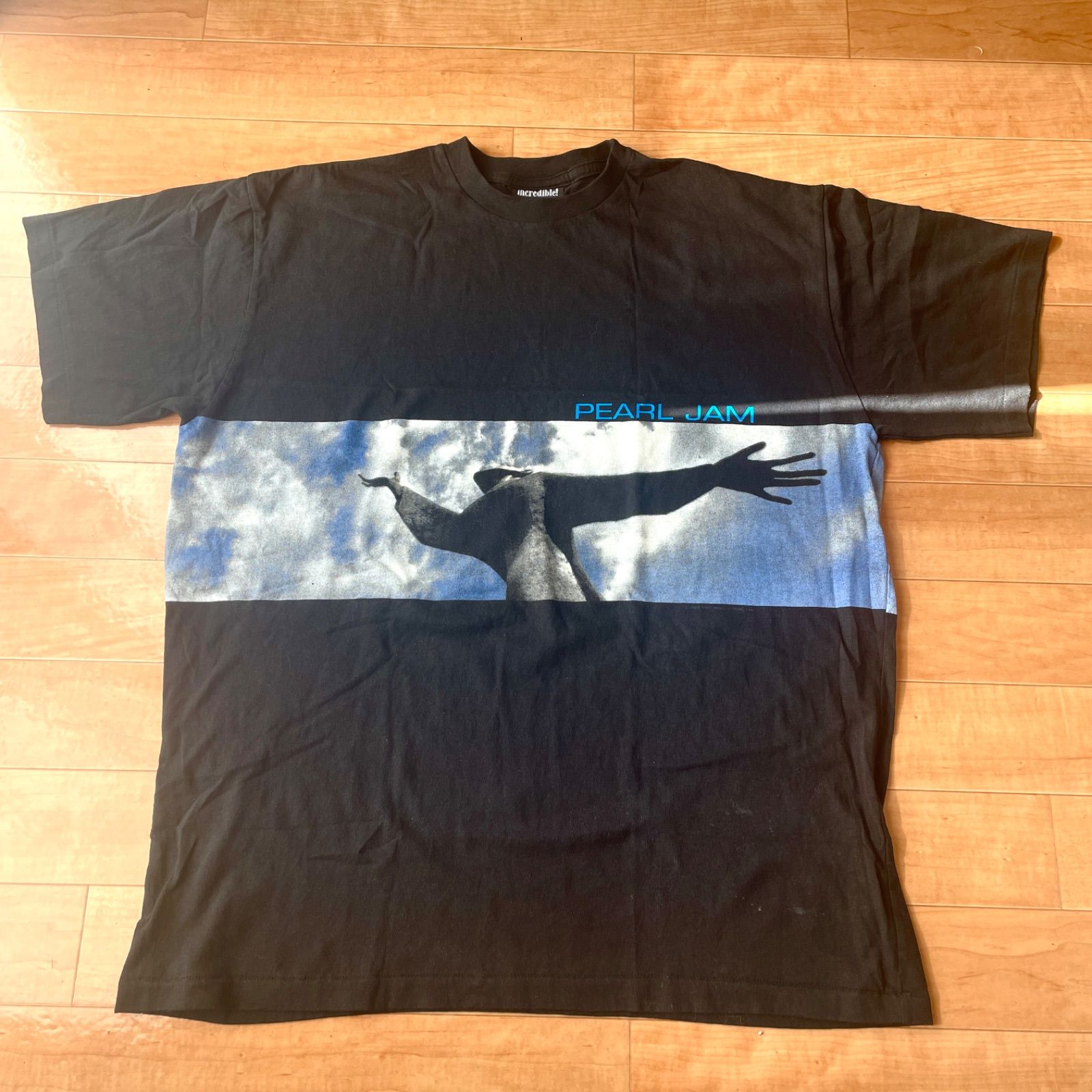 90 s ビンテージ PEARL JAM 両面プリント バンド Tシャツ XL ブラック 90年代 Vintage ヴィンテージ パールジャム ロックT バンT