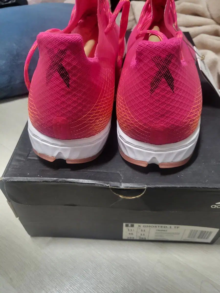 アディダス X ゴースト 3 サッカーシューズ ピンク 295 mm