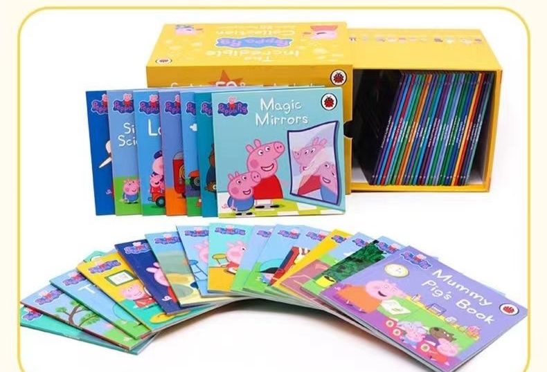 新品 PeppaPig Collection ボックス ペッパピッグ 英語絵本 150冊 子供